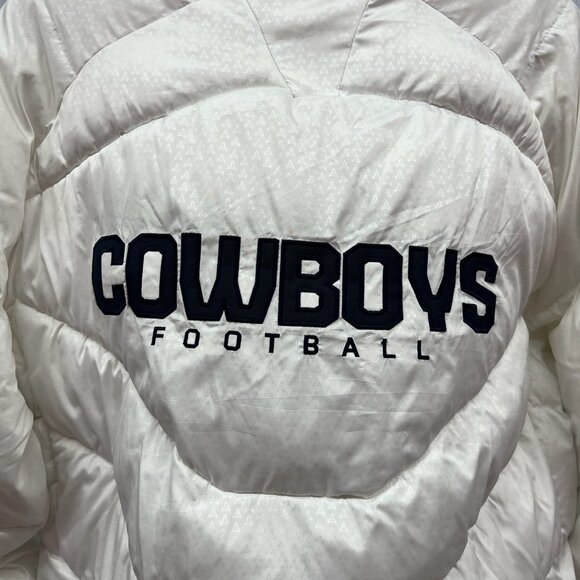 RARE Vintage NFL Dallas Cowboys Puffer Jacket - Picture 12 of 15